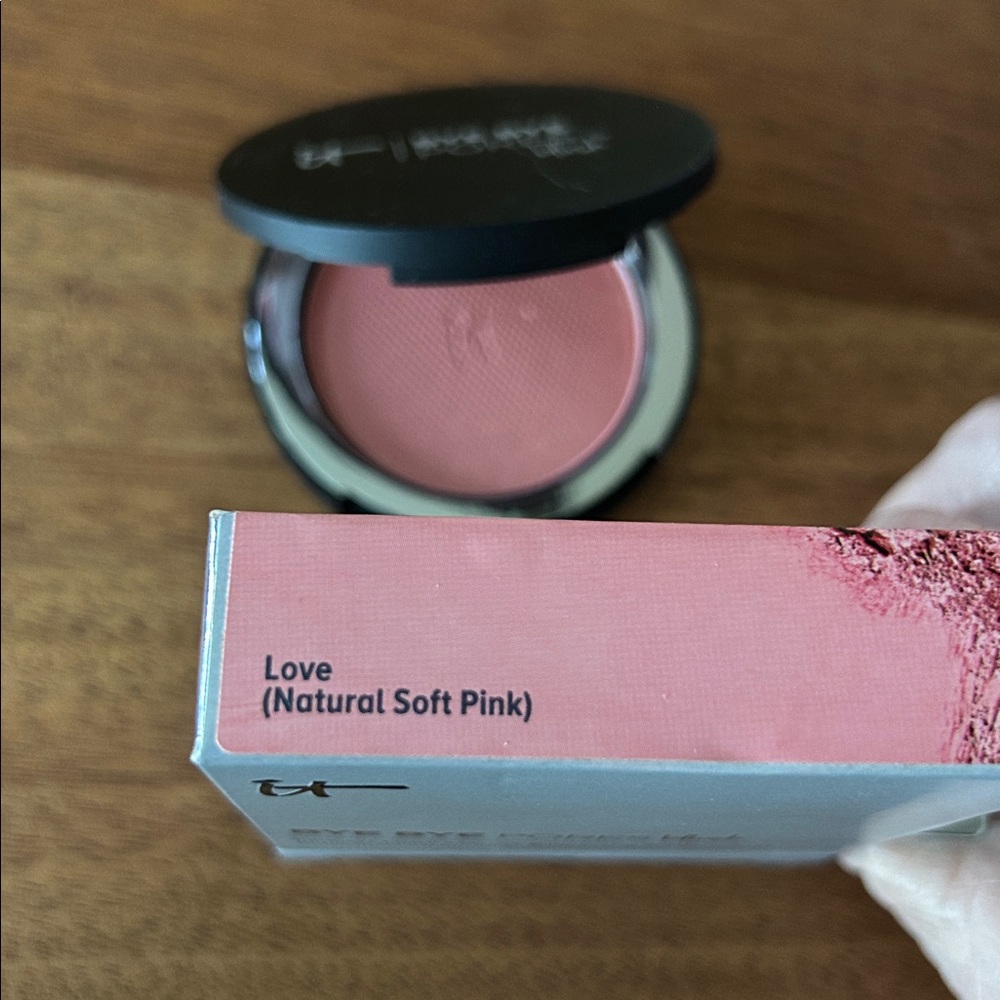 IT Cosmetics Bye Bye Pores Blush - Rosy Pink Face Cheeks NIB